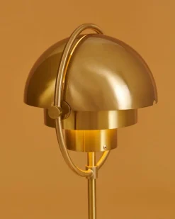GUBI Multi-lite portable table lamp, brass - brass