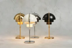 GUBI Multi-lite portable table lamp, brass - brass