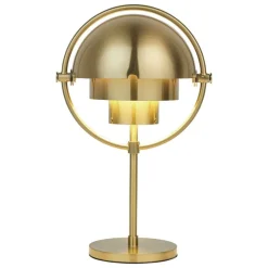 GUBI Multi-lite portable table lamp, brass - brass