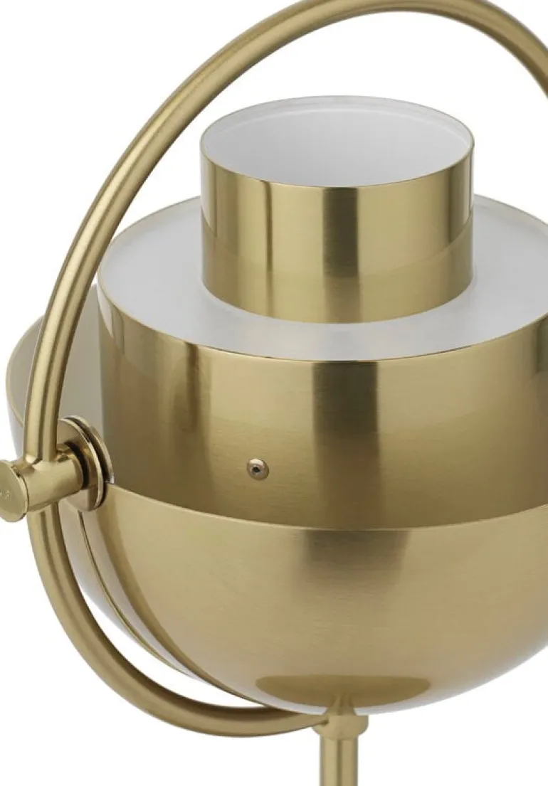 GUBI Multi-lite portable table lamp, brass - brass