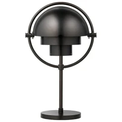 GUBI Multi-lite portable table lamp, black brass