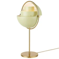 GUBI Multi-Lite table lamp, brass - desert sage