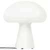 GUBI Obello portable table lamp, frosted glass