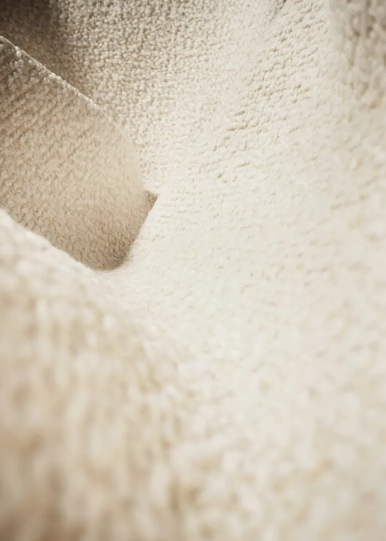 GUBI Pacha Outdoor lounge chair with armrest, swivel base, Lorkey 40