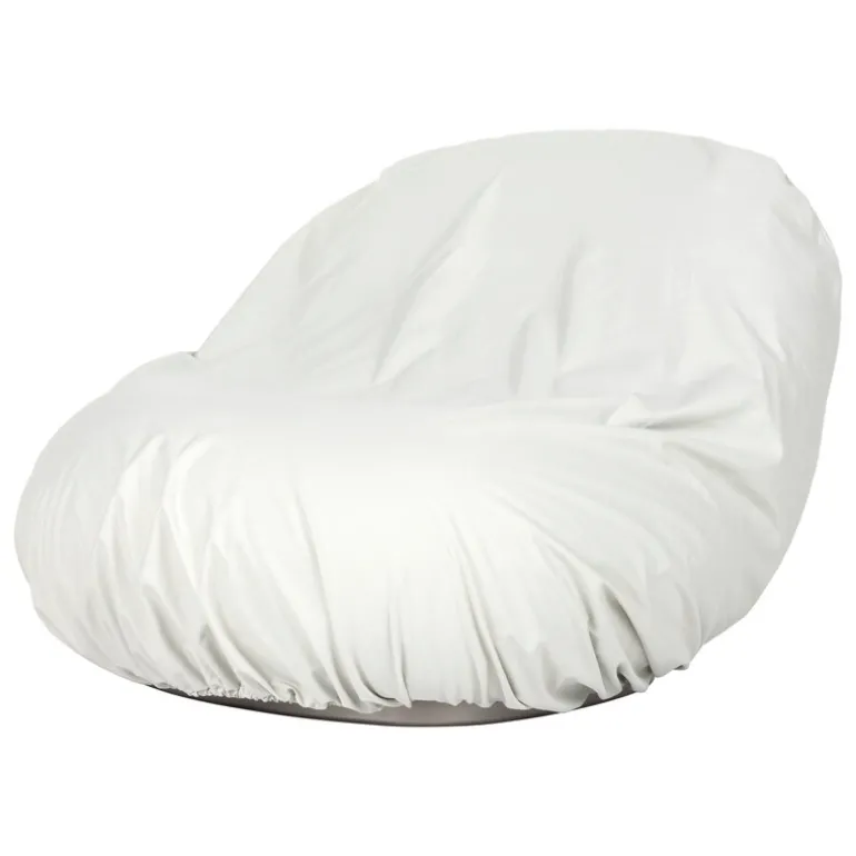 GUBI Pacha Outdoor lounge chair cover, white