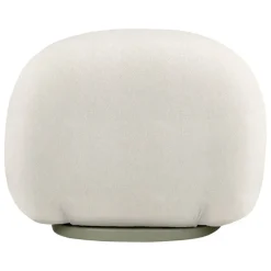 GUBI Pacha Outdoor lounge chair, swivel base, Lorkey 40