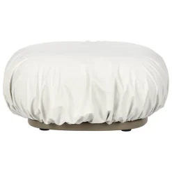 GUBI Pacha Outdoor ottoman cover, white