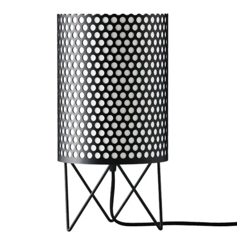 GUBI Pedrera ABC table lamp, black