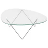 GUBI Pedrera coffee table, chrome
