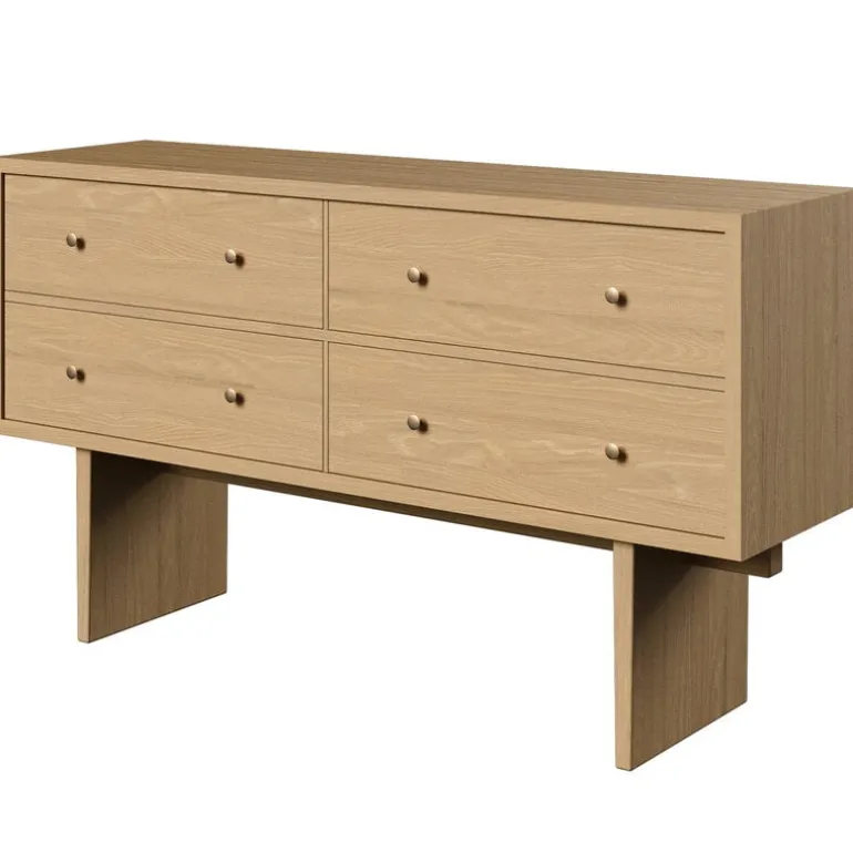 GUBI Private sideboard, light stained oak
