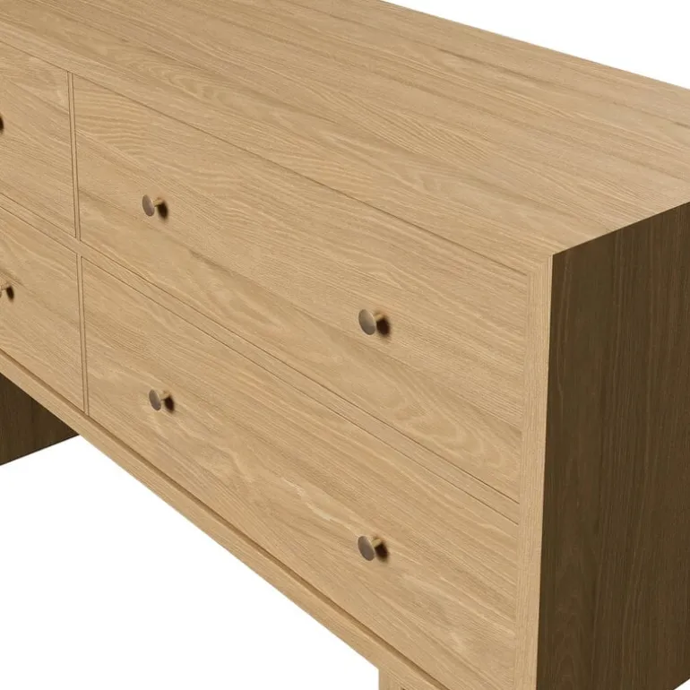 GUBI Private sideboard, light stained oak