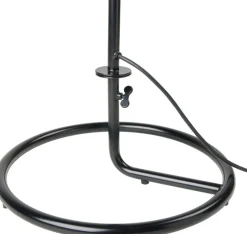 GUBI Satellite Outdoor floor lamp, black - mustard gold