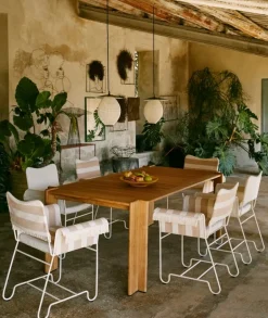 GUBI Satellite Outdoor pendant, 22 cm, black - cream white