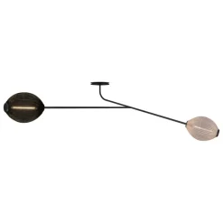 GUBI Satellite wall lamp, black and white