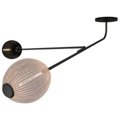 GUBI Satellite wall lamp, black and white