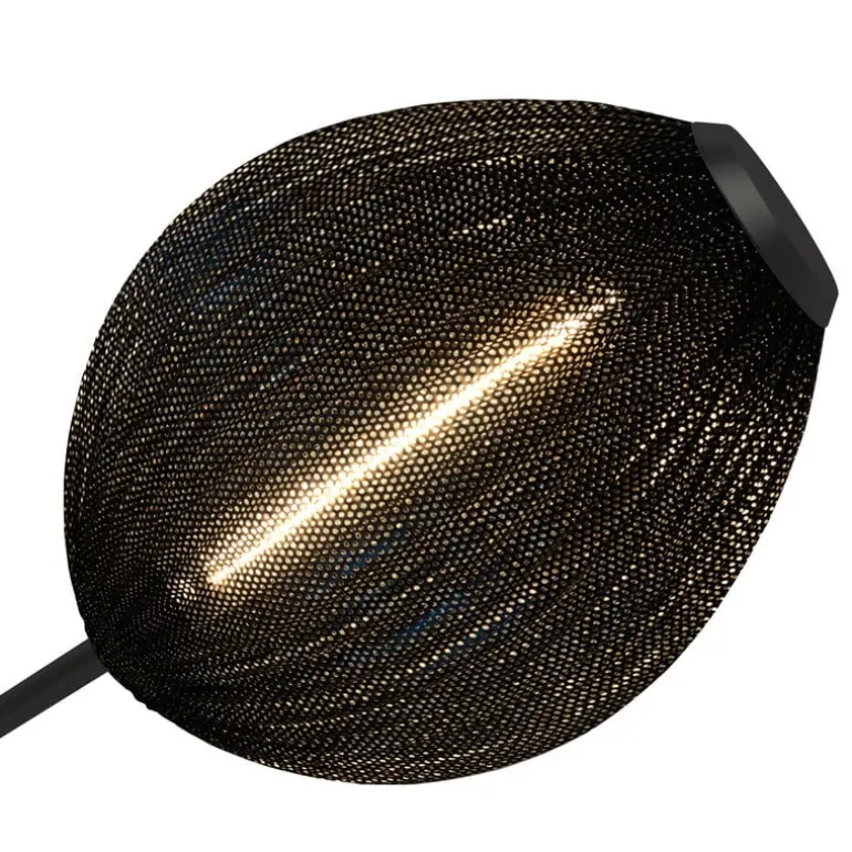 GUBI Satellite wall lamp, soft black semi matt