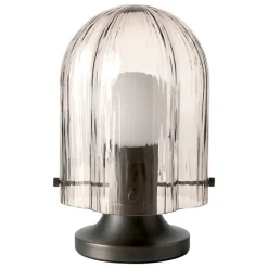 GUBI Seine table lamp, antique brass - smoke