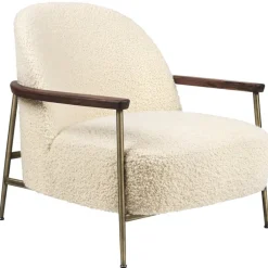 GUBI Sejour lounge chair with armrests, Artemidor001-walnut-antique b