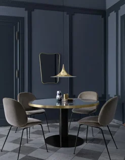 GUBI Semi pendant 60 cm, brass