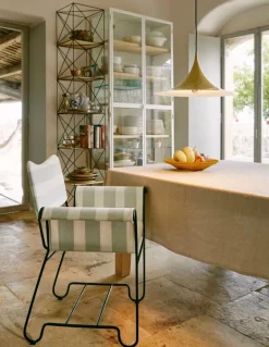 GUBI Semi pendant, 47 cm, fennel seed, glossy