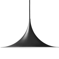 GUBI Semi pendant 47 cm, matt black