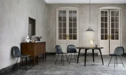 GUBI Semi pendant 60 cm, matt black