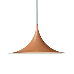 GUBI Semi pendant, 30 cm, roasted pumpkin, glossy