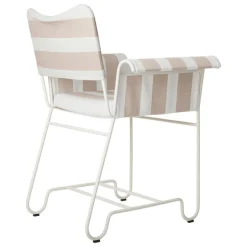 GUBI Tropique chair, classic white - Leslie Stripe 40