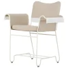 GUBI Tropique chair with fringes, classic white - Leslie 12