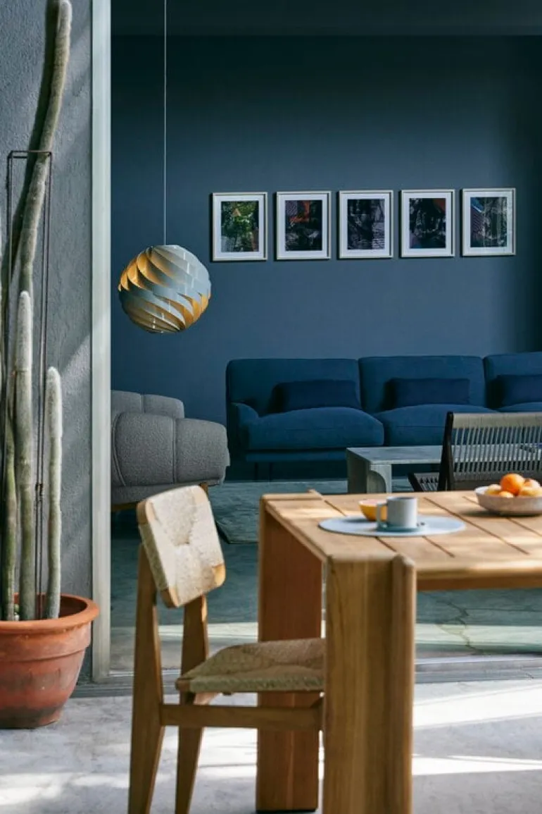 GUBI Turbo pendant, 62 cm, alabaster white, glossy