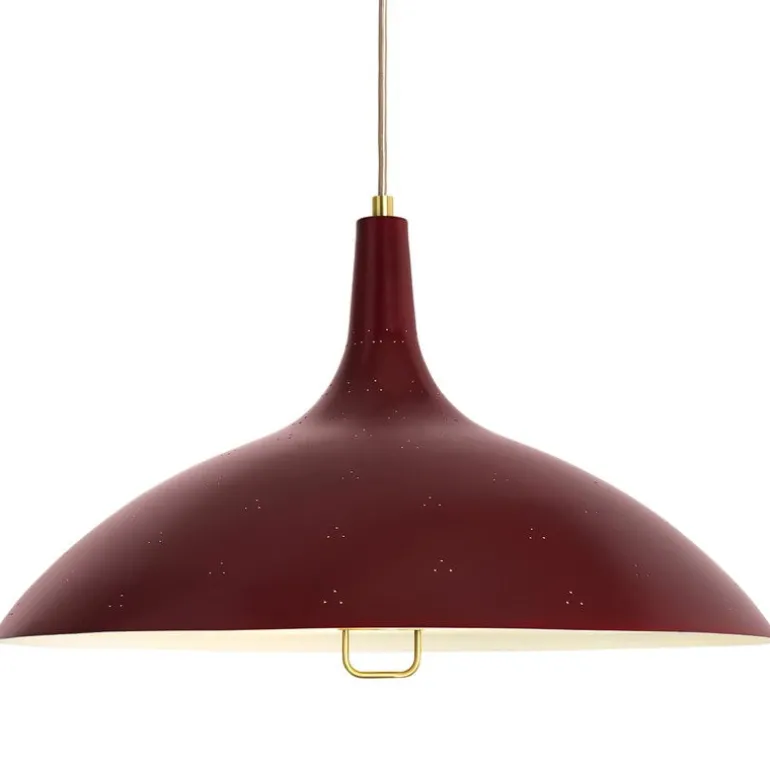 GUBI Tynell 1965 pendant, bordeaux