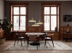 GUBI Tynell 1965 pendant, brass