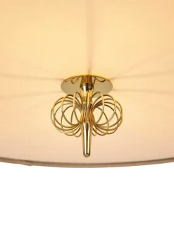 GUBI Tynell A1967 pendant, 56 cm, brass - canvas