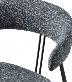 GUBI Violin chair, fully upholstered, Around Boucle 023