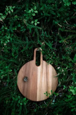 Hanna Saari Halikko cutting board, round, elm