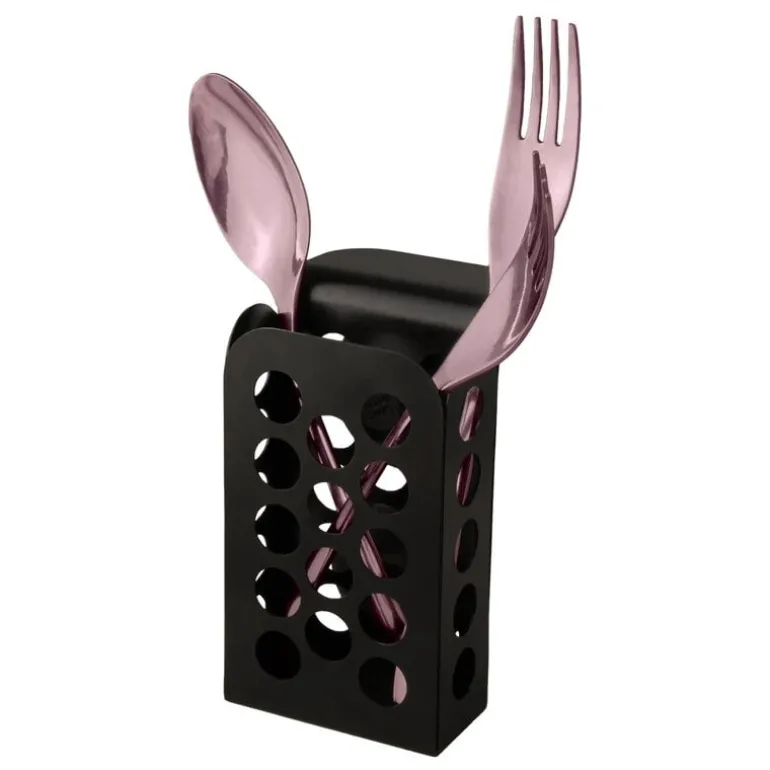 Happy Sinks Happy Sinks Cutlery Caddy, black