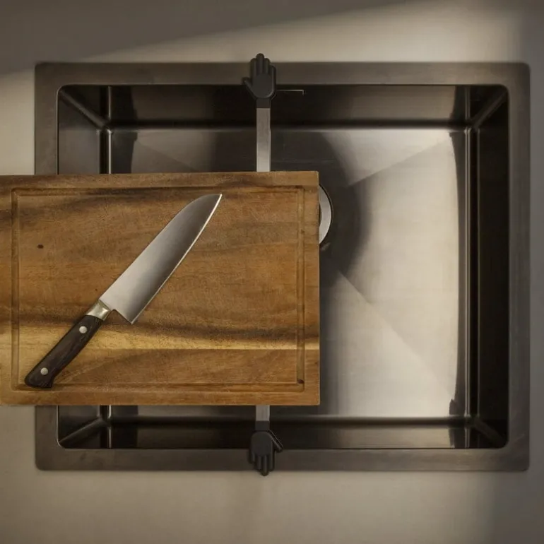 Happy Sinks Happy Sinks Wunderbar expandable kitchen bar, black