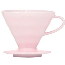 Hario Hario V60 coffee dripper size 02, pink porcelain