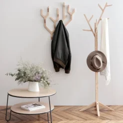 Hartô Ambroise wall coat rack, oak