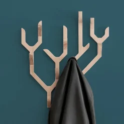 Hartô Ambroise wall coat rack, oak