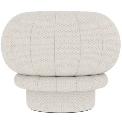 Hartô Claudie pouf, pearl