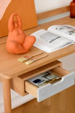 Hartô Honore desk, oak - white