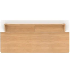 Hartô Honore desk, oak - white