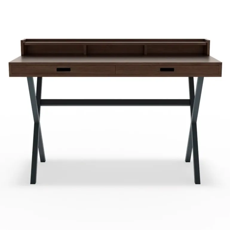 Hartô Hyppolite desk, walnut - slate grey