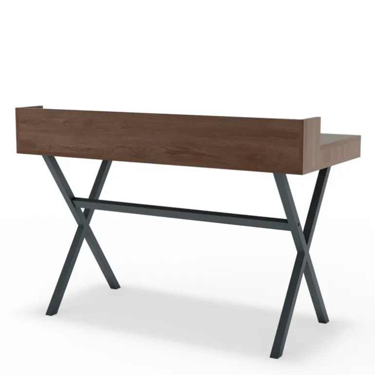 Hartô Hyppolite desk, walnut - slate grey