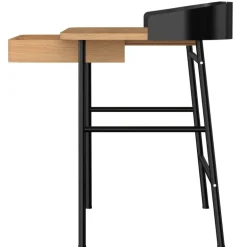 Hartô Victor desk, oak - slate grey