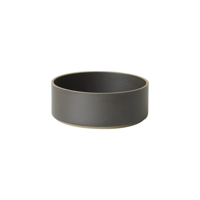 Hasami Porcelain Bowl, 145 mm, black