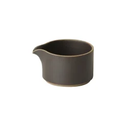 Hasami Porcelain Creamer, 85 mm, black