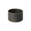 Hasami Porcelain Sugar pot, 85 mm, black