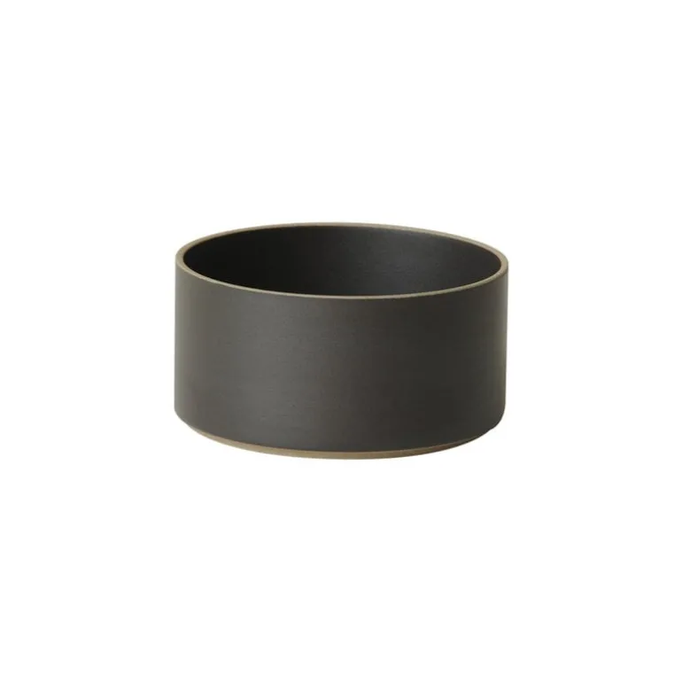 Hasami Porcelain Tall bowl, 145 mm, black